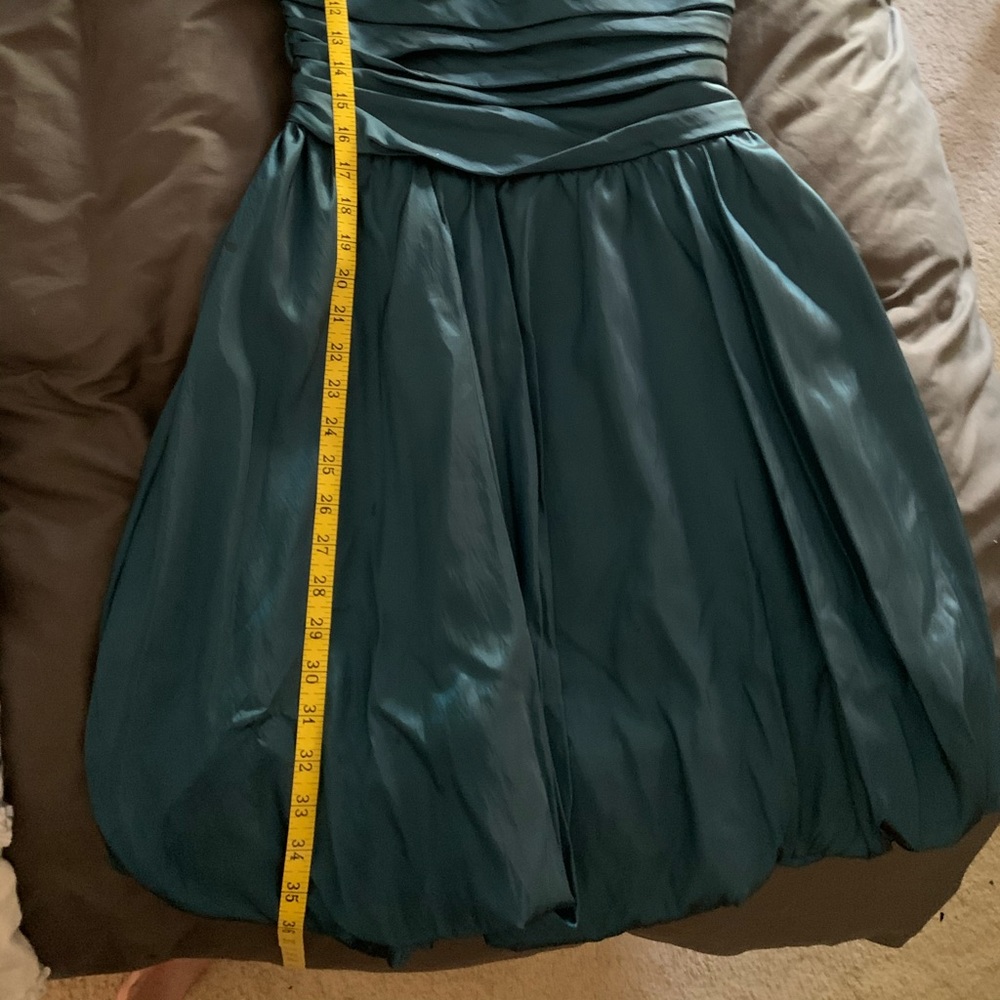 David’s Bridal blue dress - Picture 3 of 5
